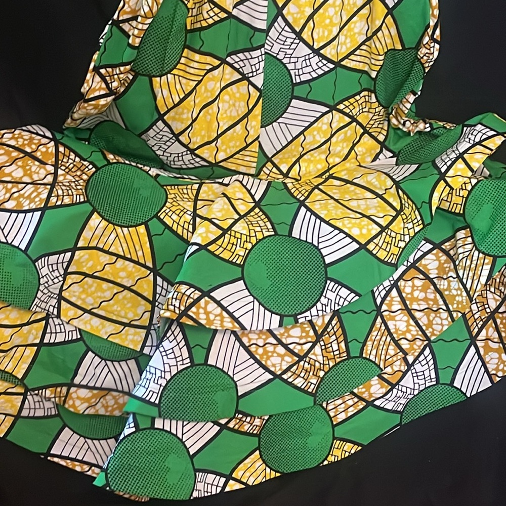 Beautiful African dress multi colored - Picture 5 of 7